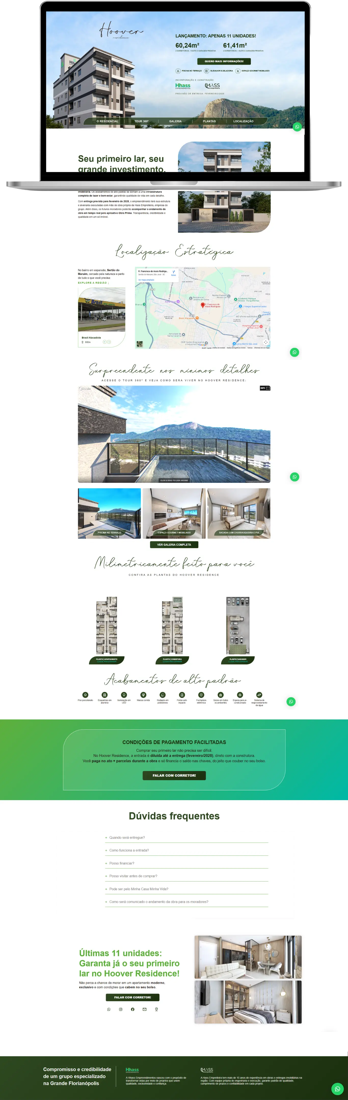 imagen de portafolio de marketing, ilustrando proyectos como imagen de pagina de ventas o sitio web, proyectos de identidad visual, branding y marketing 360 en general.